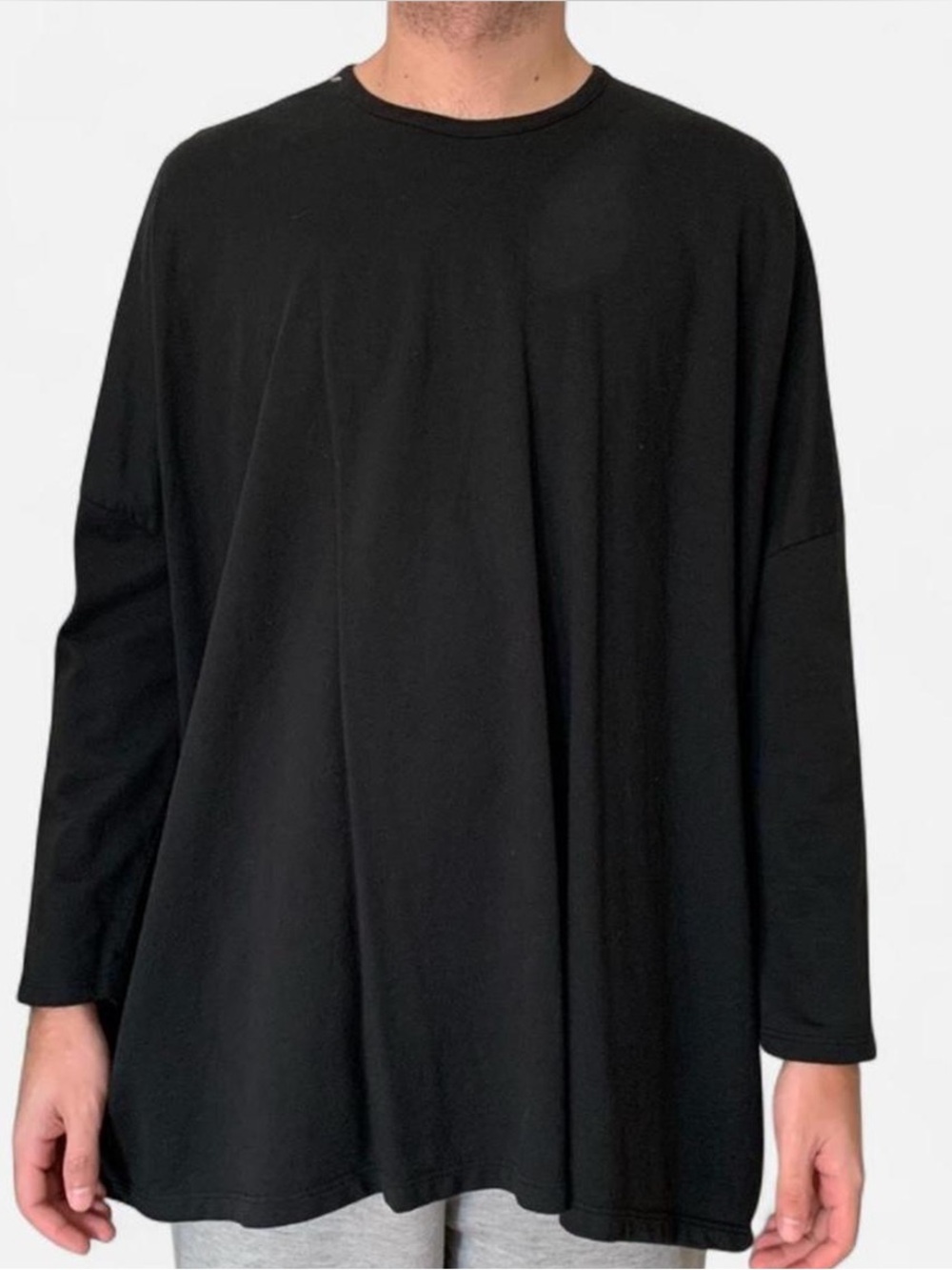 AAA by TOPMAN Oversized Wide Fit Long Sleeve Shirt